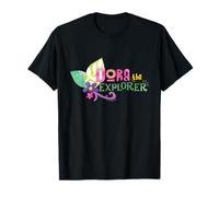 Dora The Explorer Floral Lettering Camiseta