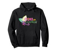 Dora The Explorer Floral Lettering Sudadera con Capucha
