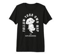 Dora The Explorer Follow Your Own Map Camiseta Premium