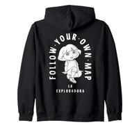 Dora The Explorer Follow Your Own Map Sudadera con Capucha