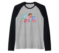 Dora The Explorer Good Times with Good Friends Camiseta Manga Raglan
