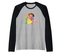 Dora The Explorer Hola! Soy Dora! Camiseta Manga Raglan