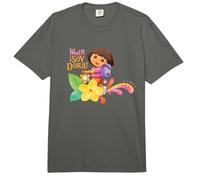 Dora The Explorer Hola! Soy Dora! Comfort Colors Adult Heavyweight T-Shirt