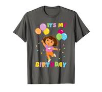 Dora The Explorer It's My Birthday Balloons Camiseta