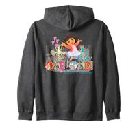 Dora The Explorer Let's Explore! Textured Design Sudadera con Capucha