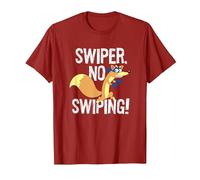 Dora The Explorer Swiper No Swiping Fox Camiseta, Hombre, Arándano, S