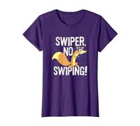 Dora The Explorer Swiper No Swiping Fox Camiseta, Mujer, Morado, XXL