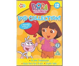 Dora the Explorer - To the Treehouse / Rojo the Fire Truck / Super Map disc 12 ( vol.12 )