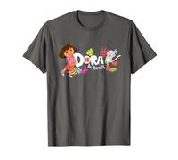 Dora The Explorer with Boots and Butterflies Camiseta