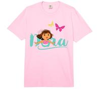 Dora The Explorer with Butterflies Comfort Colors Adult Heavyweight T-Shirt
