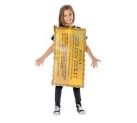 Dorado Tique Disfraz Willy Wonka Fábrica de Chocolate Niños Día Del Libro