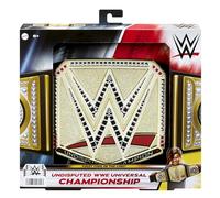 (dorado) WWE Championship - Cinturón de campeonato de lucha libre de juguete, tamaño infantil