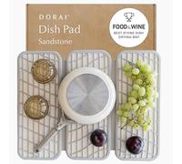 Dorai Alfombrilla de cocina plegable para el hogar, envuelta en correas de silicona para proteger los platos, se seca al instante, moderno y elegante, diseño minimalista para combinar con cualquier
