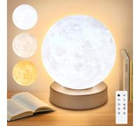Doraubia Lámpara de terapia de luz, lámpara solar de 10000 lux con 3 temperaturas de color, brillo ajustable, temporizador y función de memoria, lámpara de luz de día feliz, luz de espectro completo