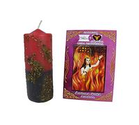 DORAZEN Velón esotérico herbóreo Ánima Sola - Ritual místico para amarrar al ser Amado - Las Velas de Mariano