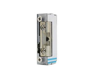 DORCAS Abrepuertas eléctrico D-99.2/ND.U2/FLEX con parte de trampa cerrada, metal, plata, 16 mm de ancho, 25,2 mm de profundidad, 66 mm de altura, montado en la superficie, cierrapuertas