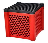 Dorccsi 2 filtros de Agua para Acuario, Cubos de Filtro Reutilizables ecológicos de 4 Pulgadas, Cubos purificadores de carbón Activado silenciosos para acuarios, estanques y peceras.