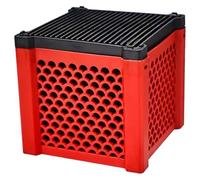 Dorccsi 2 filtros de Agua para Acuario de 4 Pulgadas, ecológicos y Reutilizables, Cubos purificadores de Agua de carbón Activado silenciosos para acuarios, estanques y peceras.