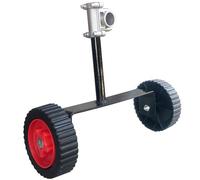 Dorccsi Accesorio de Rueda para cortadora de Hilo, Ruedas para cortadora de césped Ajustables y Antideslizantes, ángulo Flexible, Accesorios de Repuesto para de césped Que ahorran Mano de Obra, Rue