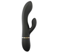 Conejito Glam Dorcel - Vibrador con brazo, negro, recargable