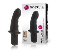DORCEL | VIBRADOR SILICONA MINI LOVER 10 FUNCIONES NEGRO 16 CM