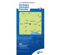 Dordogne / Auvergne / Limousin road map (11) (Wegenkaart)