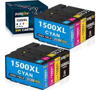 DOREINK Cartuchos de Tinta 1500XL para Canon PGI-1500XL PGI-1500 Compatible con Canon Maxify MB2000 MB2100 MB2350 MB2700 MB2750 MB2150 MB2755 MB2155 MB2050 MB2300