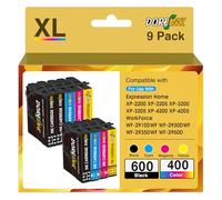 DOREINK Compatible con cartuchos 604XL Compatible con Epson 604 Multipack para Expression Home XP-3200 XP-4200 XP-2205 XP-3205 XP-4205 XP-2200 Workforce WF-2910 WF-2930 WF-2935 WF-2950 (9 unidades)