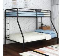 Dorel Litera Doble Totalmente metálica, múltiples Colores, diseño Que Ahorra Espacio, Marco de Acero Duradero