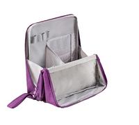 Doresty Makeup Bag, Doresty Standing Makeup Bag, Large Capacity, Waterproof Multipurpose Stand Up Toiletry Bags, for Women and Men, for Travel, Work and Daily Use (Purple)