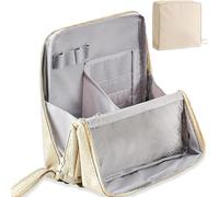 Doresty Makeup Bag, Standing Makeup Bag, Doresty Standing Multi-Purpose Large Capacity Oxford Cloth Makeup Bags, Relevanton Stationery Organizer (GG)