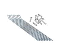 DOREVIA 10 unids/Set 10 "12" 14 "16" 17 "19" radios de Rueda de Cubo de llanta Delantera o Trasera compatibles con XR CRF Pit Bike