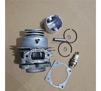 DORFEY Apto for motor fueraborda Hangkai de 2 tiempos refrigerado por agua de 3,5 hp/3,6 hp, kit de junta de bujía y anillo de pistón de cilindro
