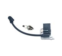 DORFEY Bobina de encendido y bujía BM6A for Dolmar PS2, PS3, PS34, PS36, PS45, M-a-k-i-t-a DCS34, DCS4610, piezas n.° 036143121, 036143120, 036143020 y 136140010