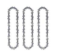 DORFEY Cadena de 4/6 pulgadas, accesorios for motosierra eléctrica inalámbrica doméstica, cadena de repuesto/riel guía for sierra de podar, herramientas for cortar árboles(6-inch set A)