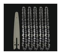 DORFEY Cadena de motosierra de 8 pulgadas, sierra recargable, mini motosierra eléctrica, sierra inalámbrica, herramientas de carpintería y jardinería, sierra eléctrica for madera.(8-inch Set5)