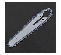 DORFEY Cadena y guía de 4, 6 y 8 pulgadas for motosierra eléctrica. Repuestos for mini motosierra de poda. Piezas for motosierra eléctrica. Placa guía for jardín. Accesorios.(4 INCH 5PCS)