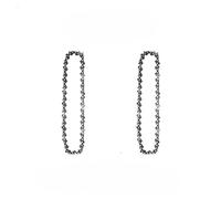 DORFEY Cadenas de acero for mini motosierras de 4/6/8 pulgadas, accesorio for motosierras eléctricas, placa guía, cadenas de repuesto, accesorios for mini motosierras(5PCS 4inch Saw)