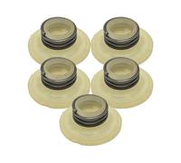DORFEY Compatible con motosierra H-u-s-q-v-a-r-n=a 340, 345, 346XP, 350, 353, 445, 450 y 450E. 5 unidades de engranaje helicoidal for bomba de aceite (503-93-18-01).