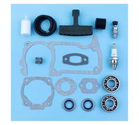 DORFEY Compatible con motosierra H-u-s-q-v-a-r-n=a 51, 55, 254 y 257. Filtro de línea de combustible, empuñadura, cojinete del cigüeñal, sello de aceite, válvula de descompresión, juego de juntas.