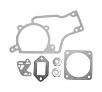 DORFEY Compatible con motosierra S-t-i-H=L 038 MS380 MS381 MS380 381, repuesto de cárter, cilindro, silenciador, bomba de aceite, junta, barra, tuerca, kit.