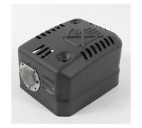 DORFEY Cubierta de silenciador Ex27 compatible con Robin Ex270, Wcaker Wm270, k-a-s-e-i Sp270, 9 hp, 265 cc, carcasa de protección térmica de escape OEM.