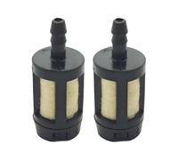 DORFEY Filtro de combustible general for maquinaria de jardín a gasolina, césped, motosierras, sopladores, recortadoras, motosierra, carburador, herramientas de jardín, 2 unidades