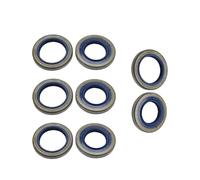 DORFEY Juego de 4 sellos de aceite for motosierras H-u-s-q=v-a-r-n-a 362, 365 y Special 371XP, 371 K, 372 XP, 375 K y EPA (503260301 y 505275719)