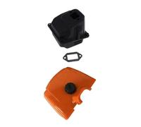 DORFEY Junta de silenciador de motosierra, cubierta de filtro de aire, compatible con S-t-i-H=L 038, 380, MS380, MS381, 038AV, m-a-g-n-u-m