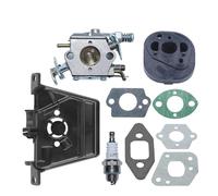 DORFEY Junta del colector de admisión del carburador, bujía, motosierra Ftis for Partner 350 351 370 371 420 for w-a-l-b-r-0 33-29, reemplazo 5300718-21