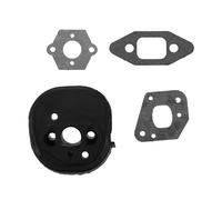 DORFEY Kit de 4 juntas de carburador for colector de admisión, compatible con motosierras Partner 350, 351, 370, 371 y 420, y repuestos for motosierras McCulloch MacCat 335, 435 y 440.