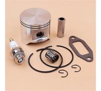 DORFEY Kit de bujías de 48 mm con pasador de anillo de pistón y anillo de retención for motor de motosierra H-u-s-q-v-a-r-n=a 365 OEM 503 69 13 03, repuestos 503691303
