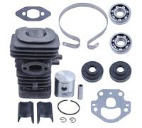 DORFEY Kit de cojinete de pistón de cilindro de 39 mm apto for h-u-s-q-v-a-r-n=a 240 236 235 236E 240E Pieza de repuesto for 545050417, 545 05 04-17