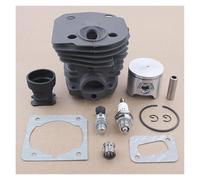 DORFEY Kit de junta de admisión de pistón de cilindro de 44 mm compatible con motosierra h-u-s-q-v-a-r-n=a 353 351 350 346 XP 340 503869971, 503866301 con cojinete de agujas
